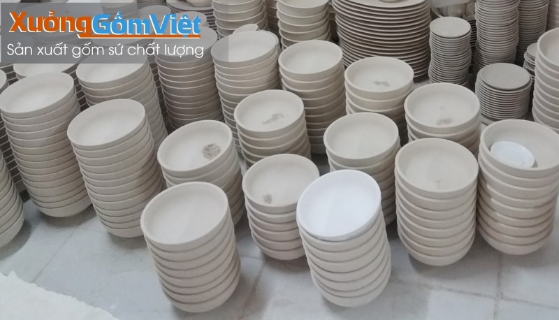 Xưởng sản xuất bát đĩa gốm sứ giá rẻ