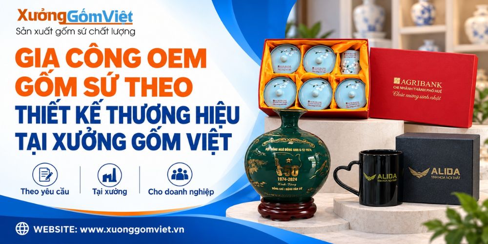 Gia công gốm sứ OEM