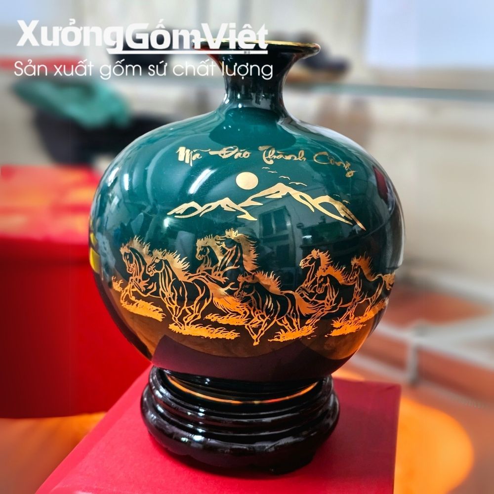 Bình hút lộc Bát Tràng