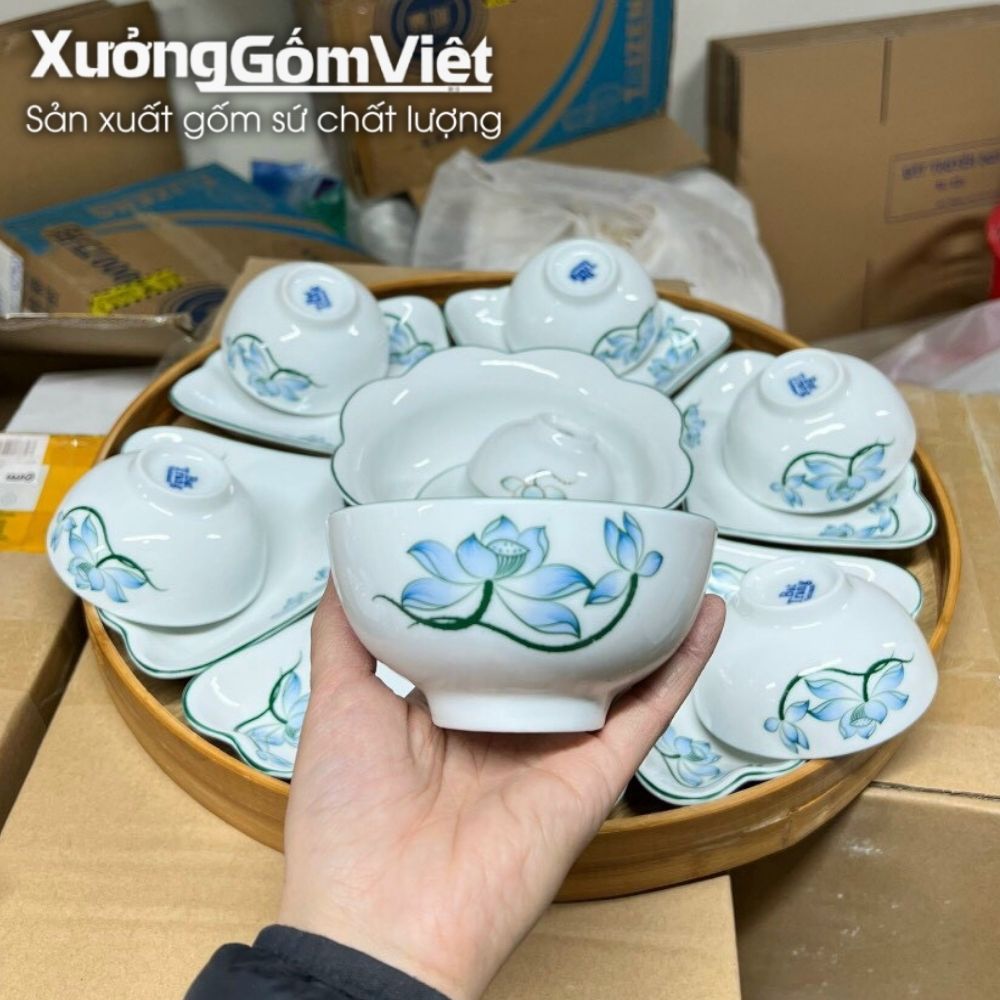 Bộ bát đĩa hoa mặt trời