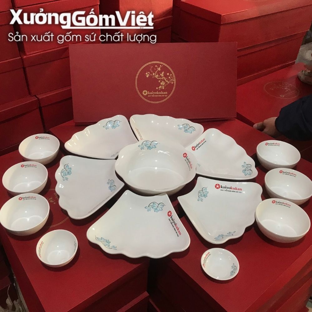 Bộ bát đĩa hoa mặt trời