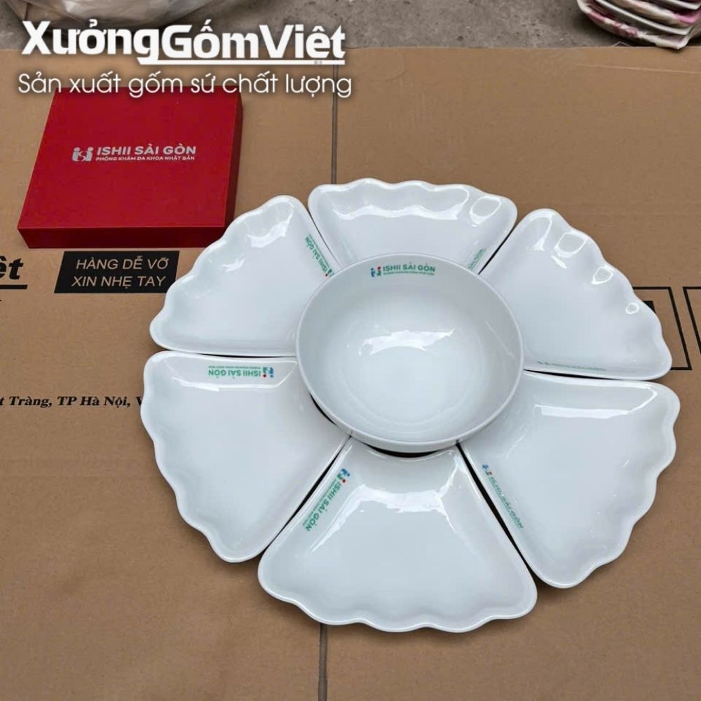 Bộ bát đĩa hoa mặt trời