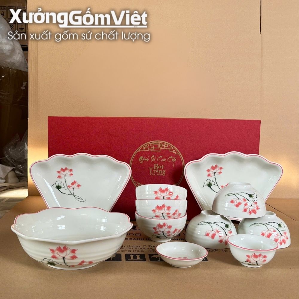 Bộ bát đĩa hoa mặt trời