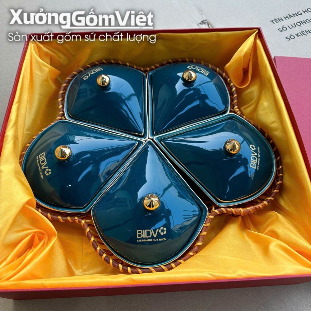Khay mứt Bát Tràng