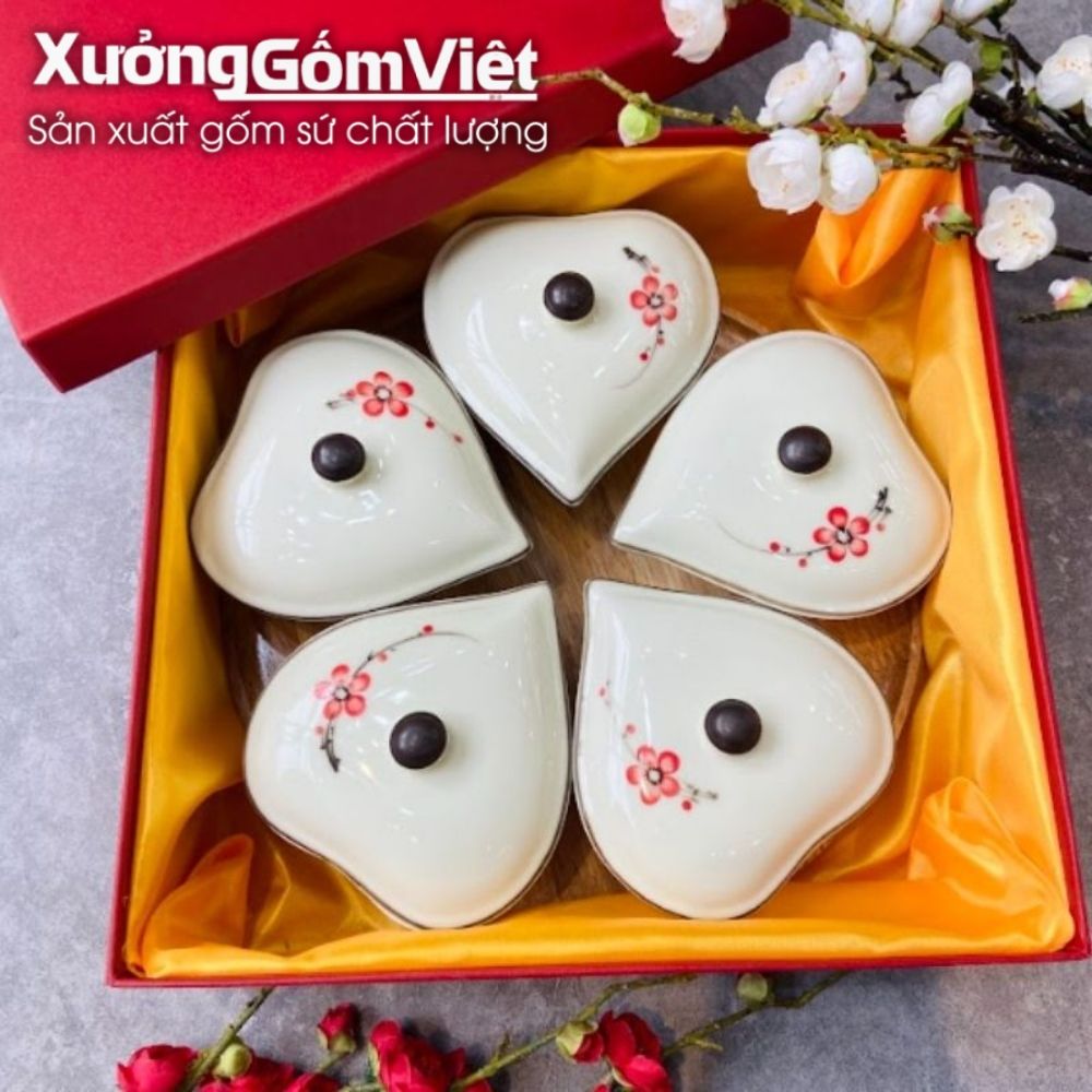 Khay mứt Bát Tràng