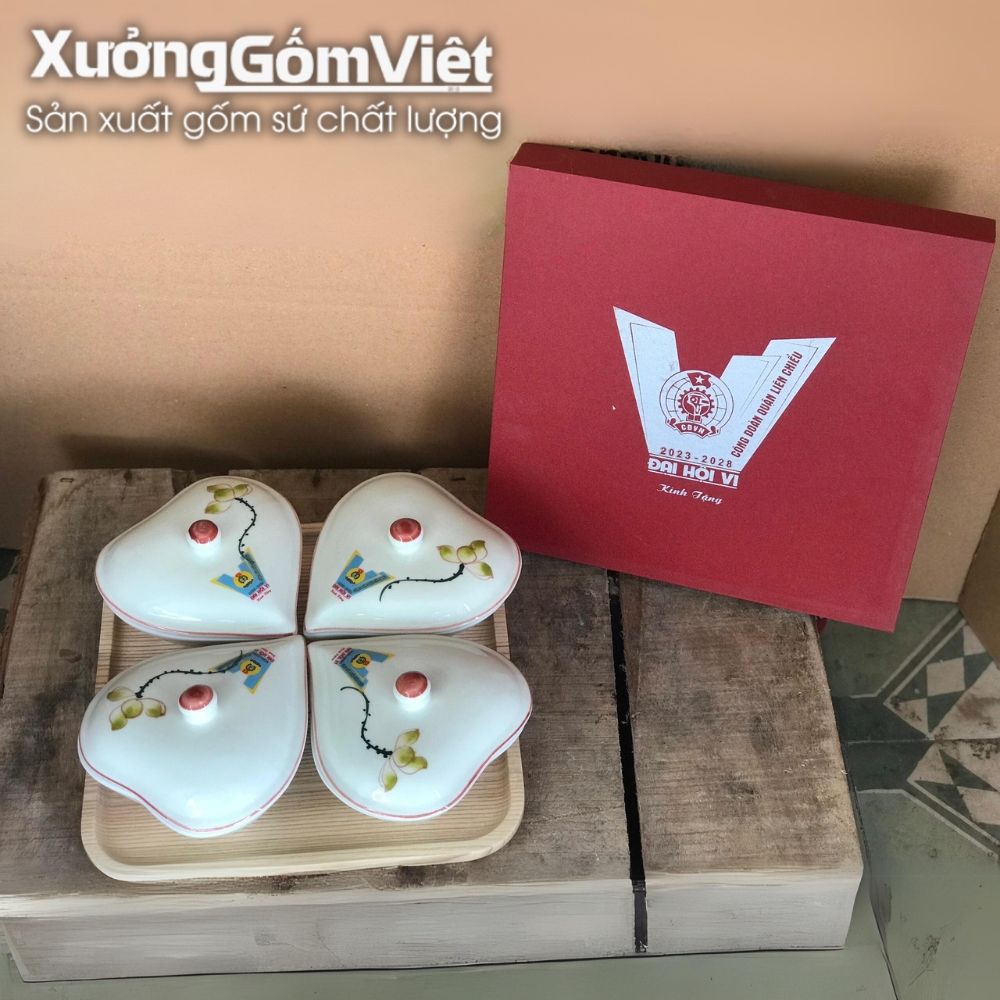 Khay mứt Bát Tràng