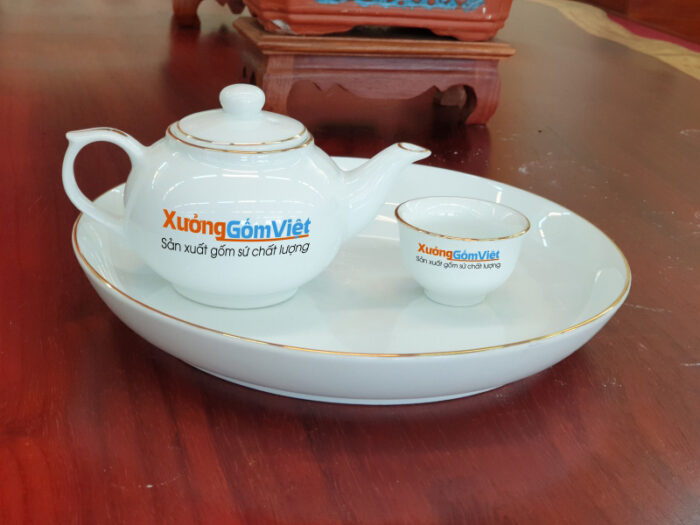 Bộ trà Mini chỉ vàng AT-20