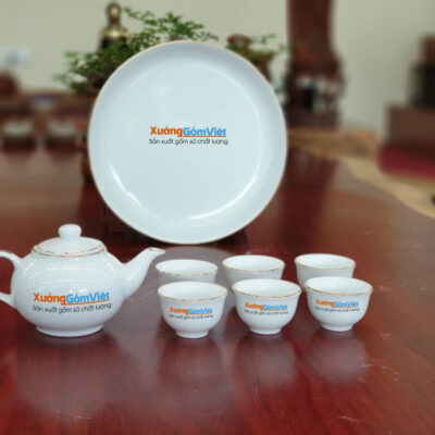Bộ trà Mini chỉ vàng AT-20