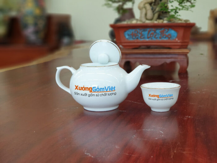 Bộ trà Mini chỉ vàng AT-20
