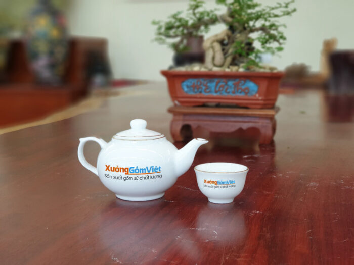 Bộ trà Mini chỉ vàng AT-20