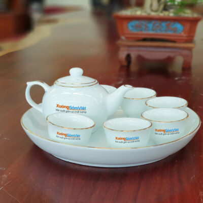 Bộ trà Mini chỉ vàng AT-20