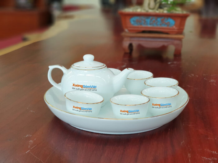 Bộ trà Mini chỉ vàng AT-20