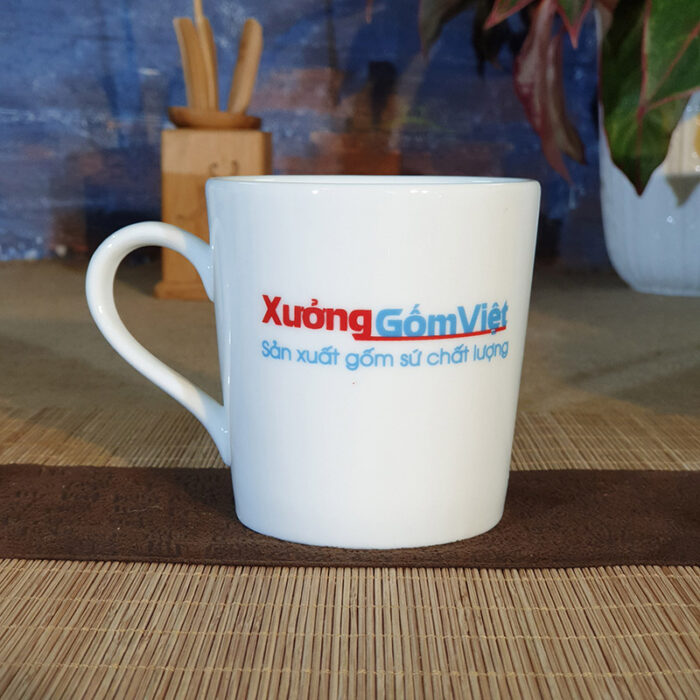 Ly sứ trắng M18