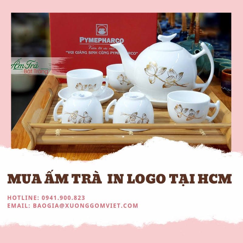 ấm chén in logo tphcm