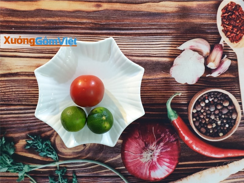 bát đĩa sứ trắng tại Đà Nẵng