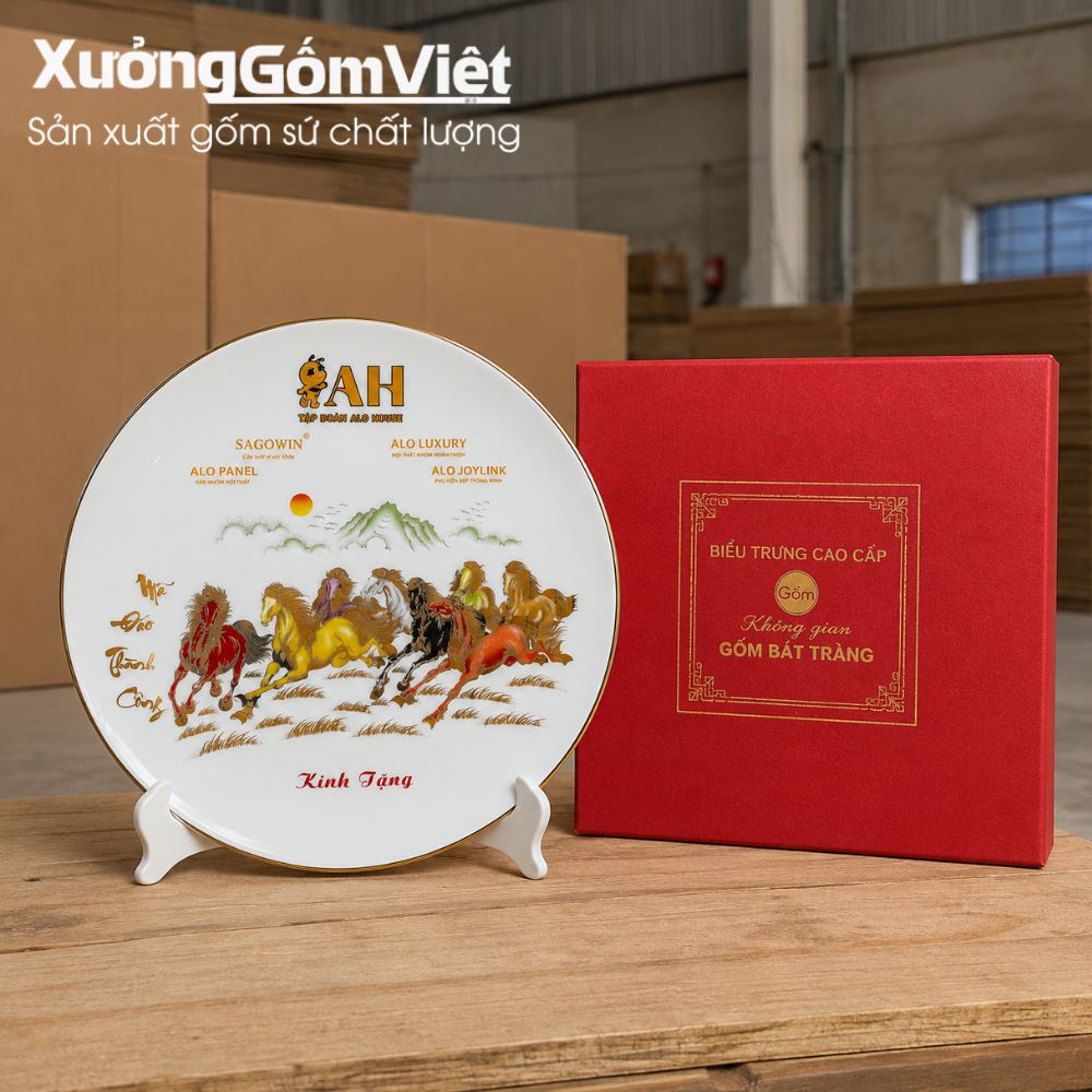 Đĩa biểu trưng in logo