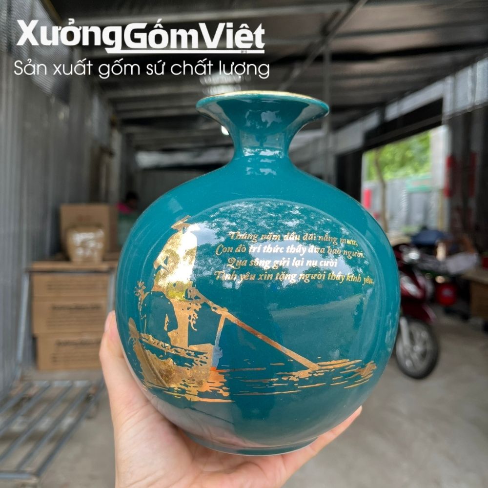 Bình hút lộc Bát Tràng