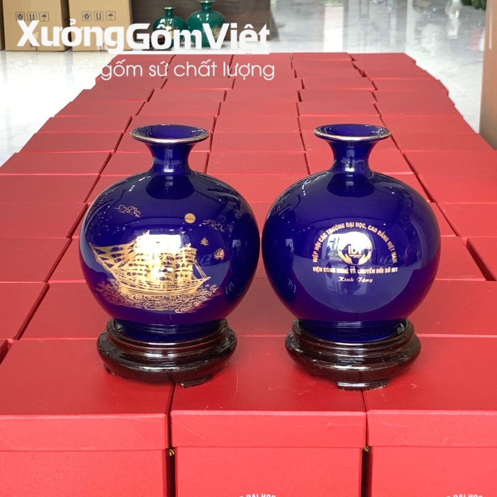 Bình hút lộc Bát Tràng