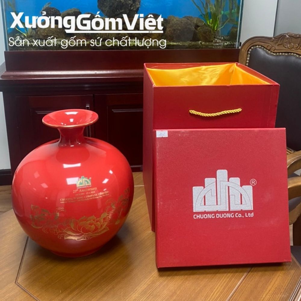 Bình hút lộc Bát Tràng