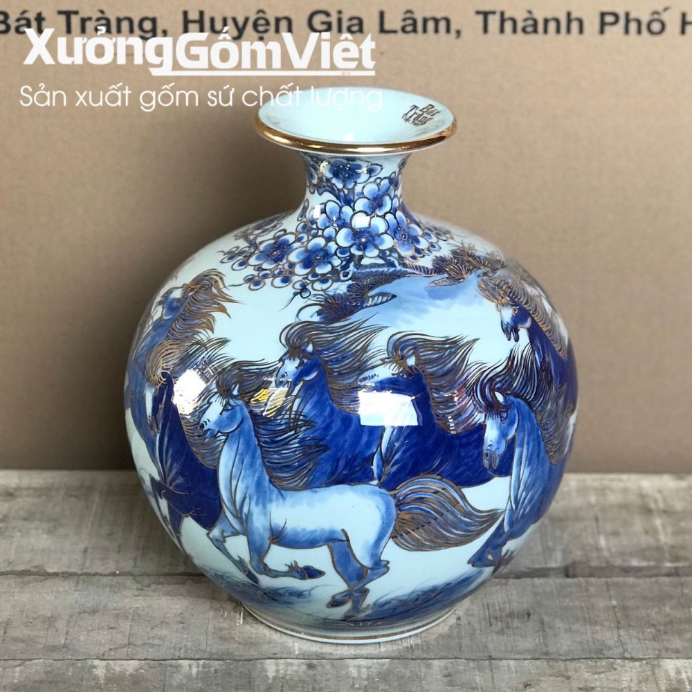 Bình hút lộc Bát Tràng