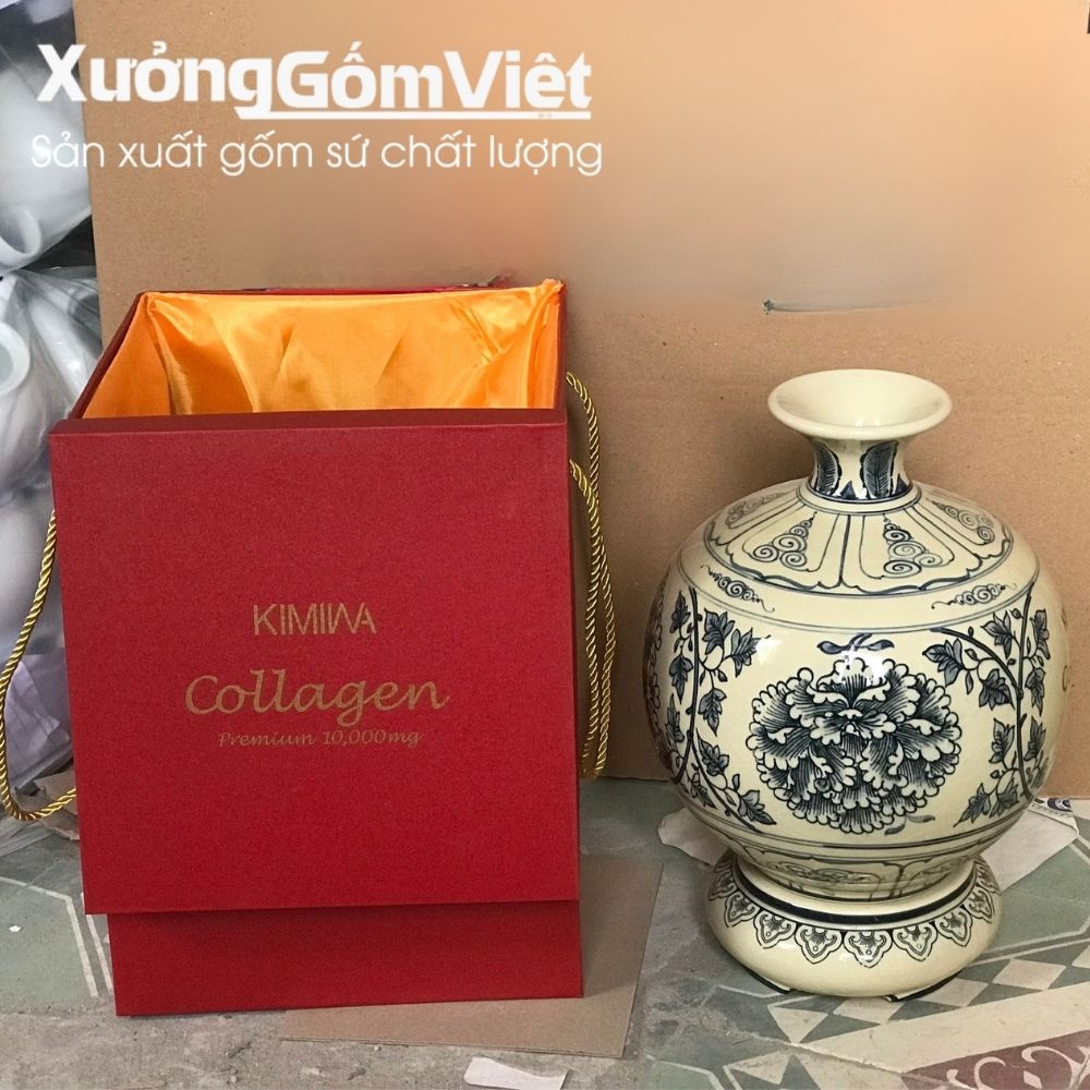 Bình hút lộc Bát Tràng