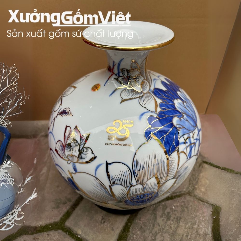 Bình hút lộc Bát Tràng