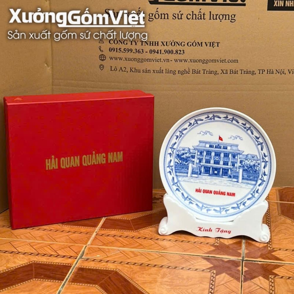 Đĩa biểu trưng in logo