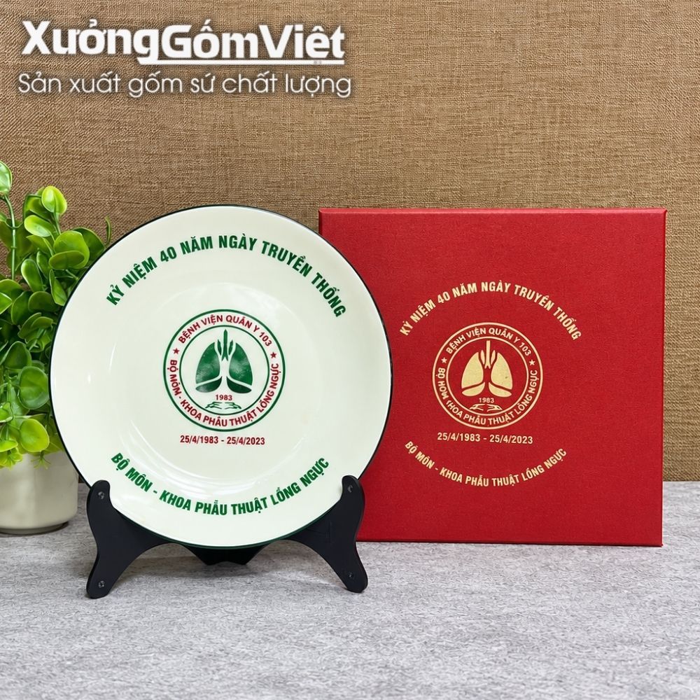 Đĩa biểu trưng in logo