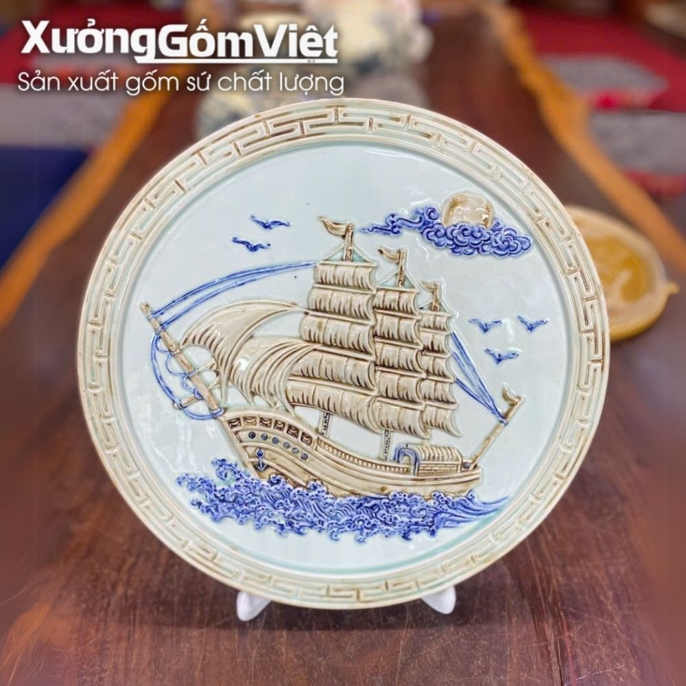 Đĩa biểu trưng in logo