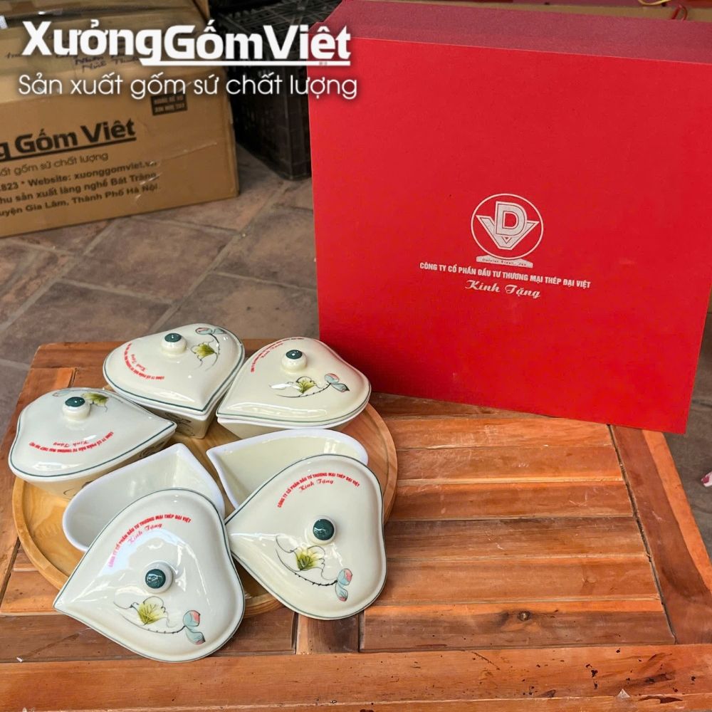 Khay mứt Bát Tràng