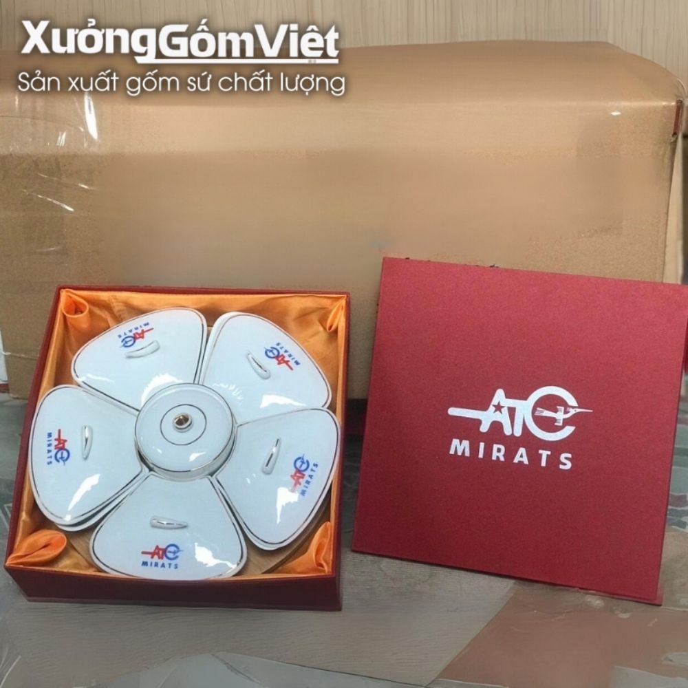 Khay mứt Bát Tràng