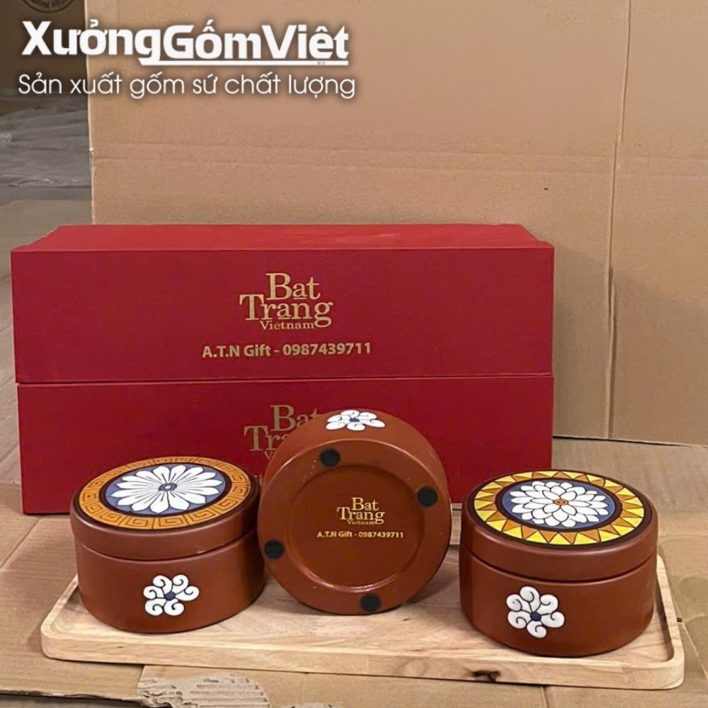 Khay mứt Bát Tràng