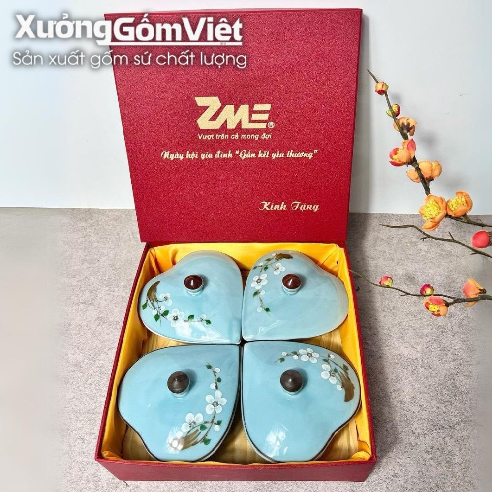 Khay mứt Bát Tràng