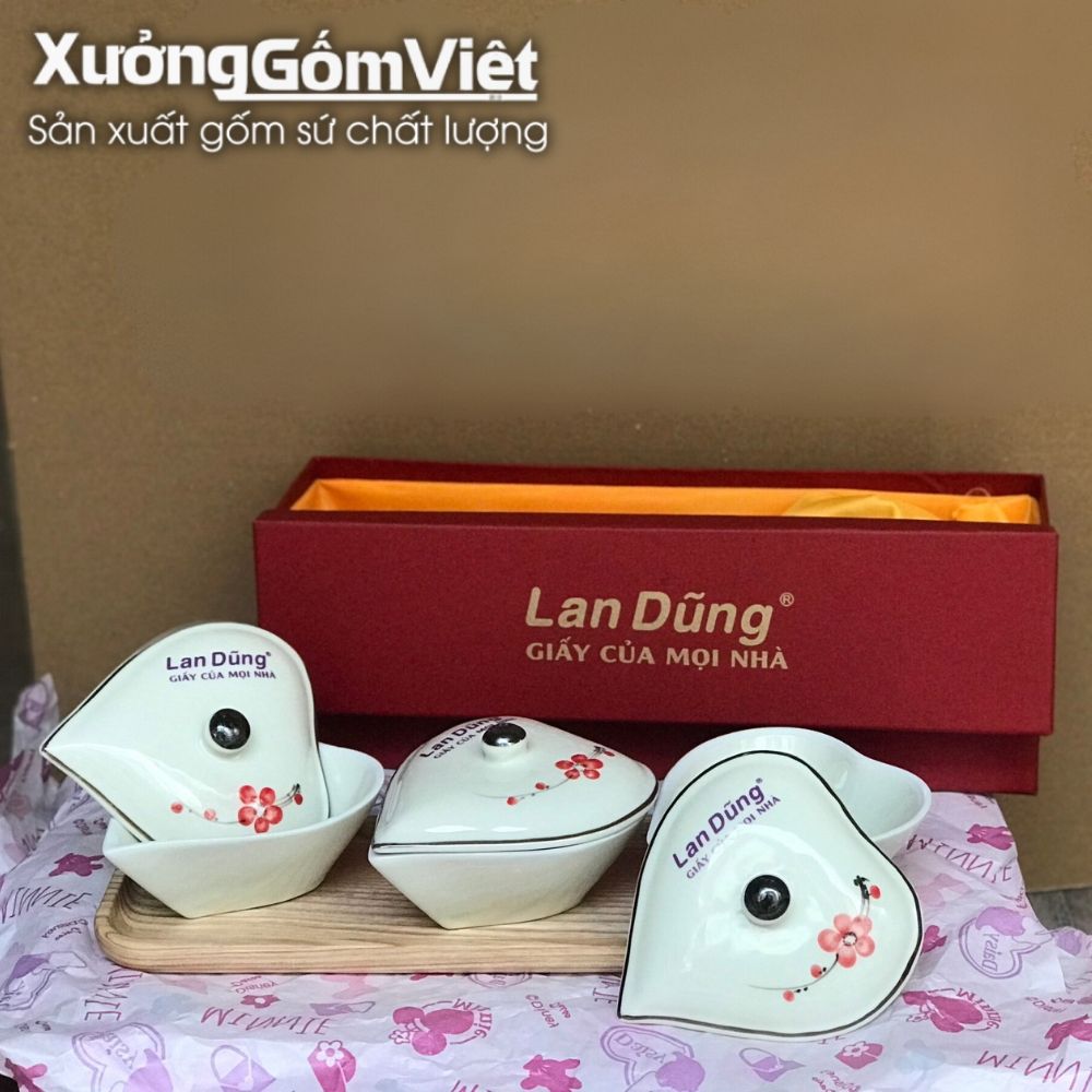 Khay mứt Bát Tràng