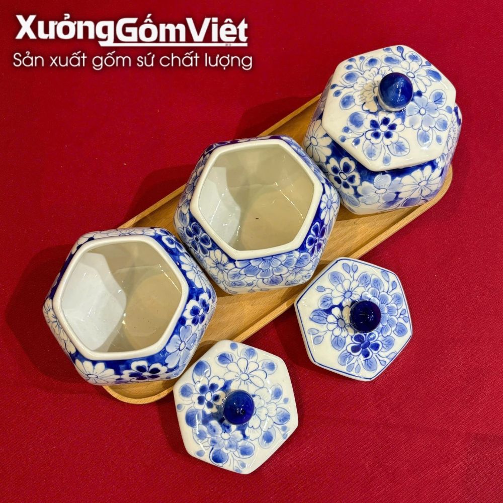 Khay mứt Bát Tràng