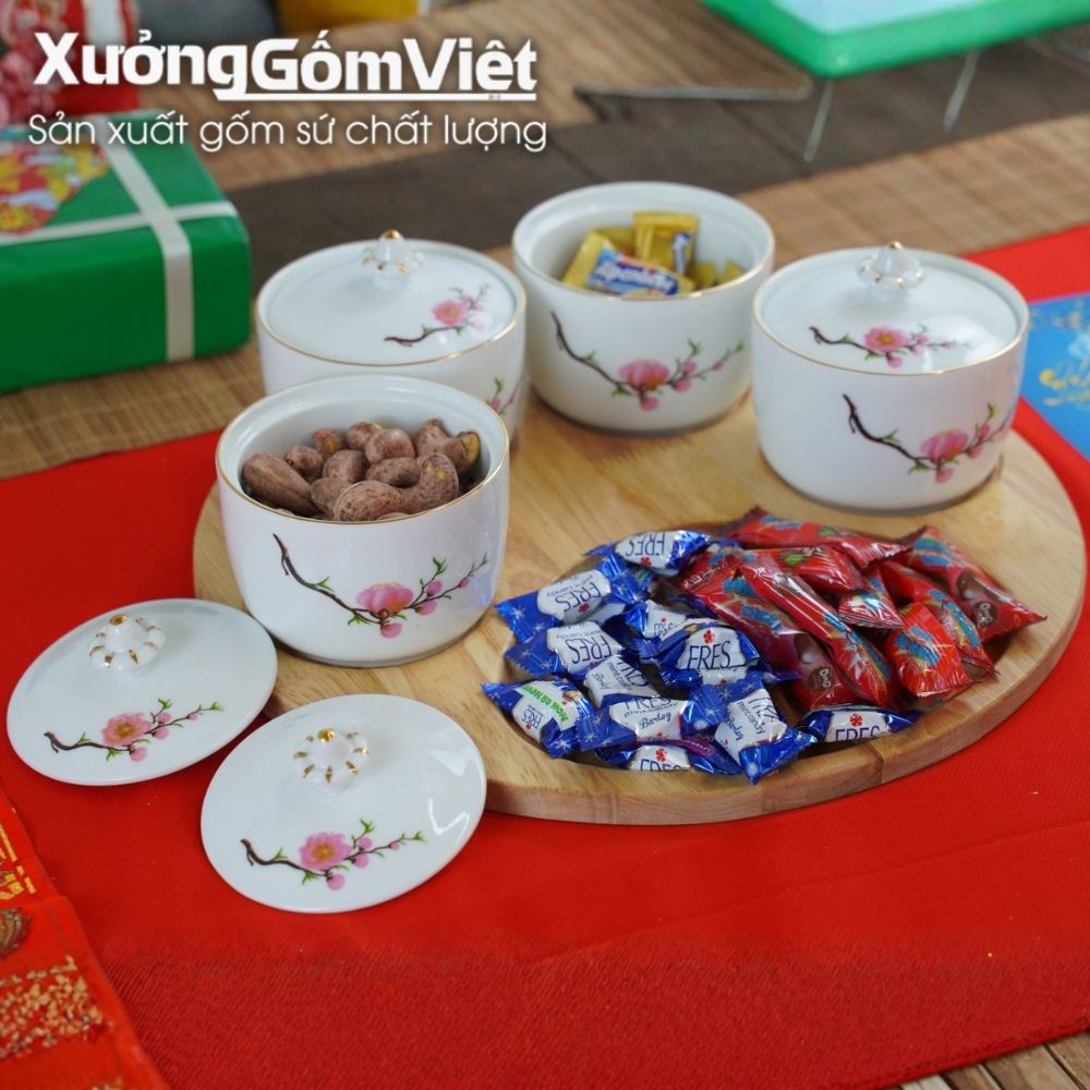 Khay mứt Bát Tràng