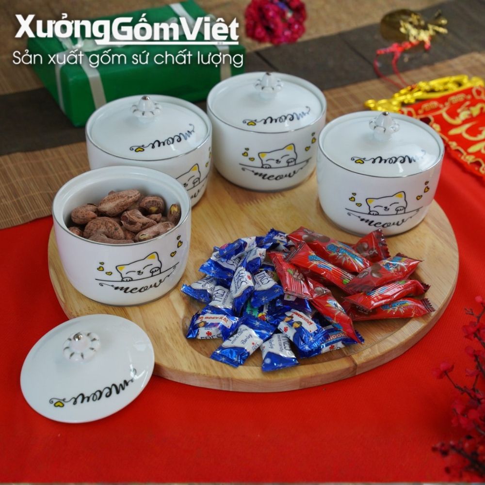 Khay mứt Bát Tràng