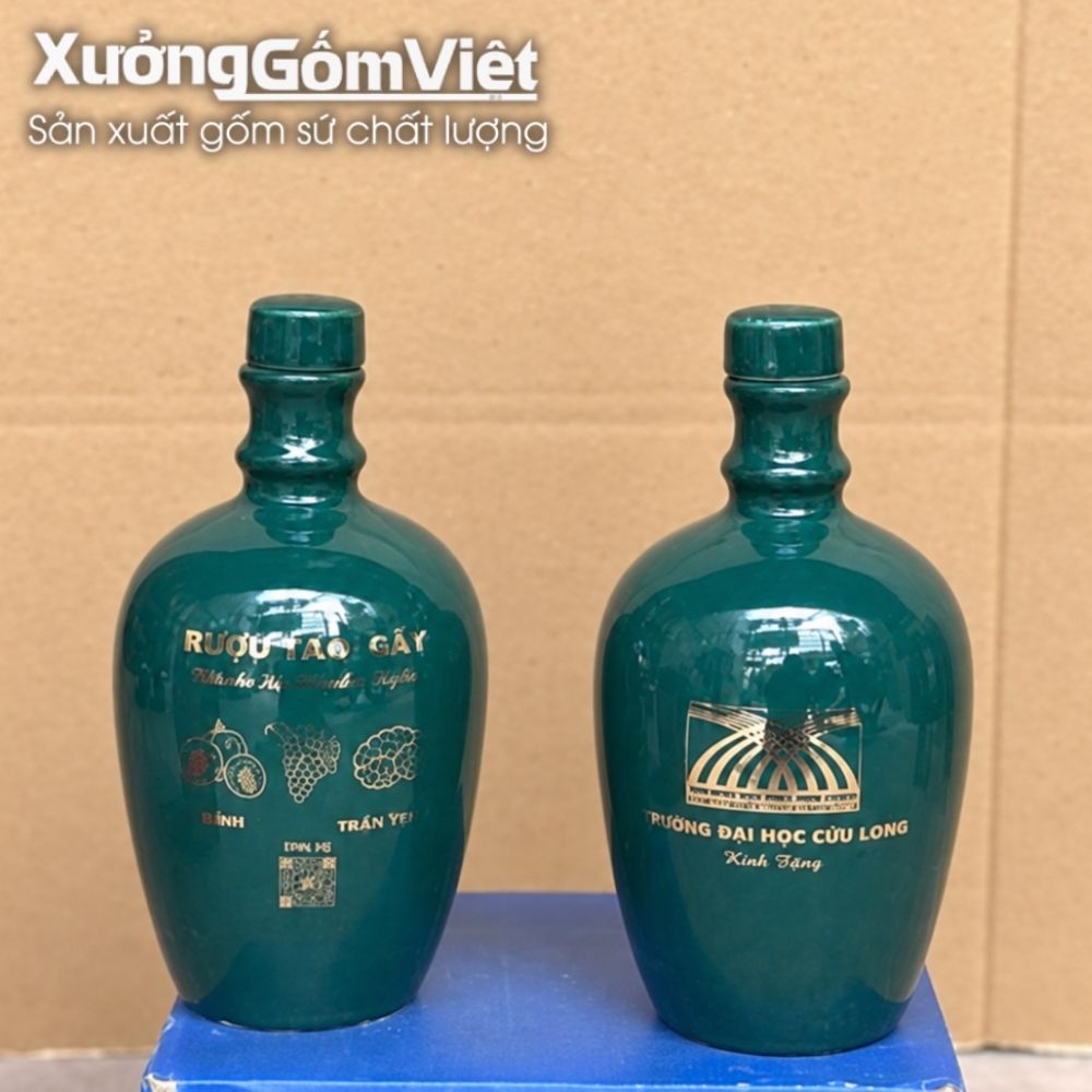 Nậm rượu, chai rượu in logo