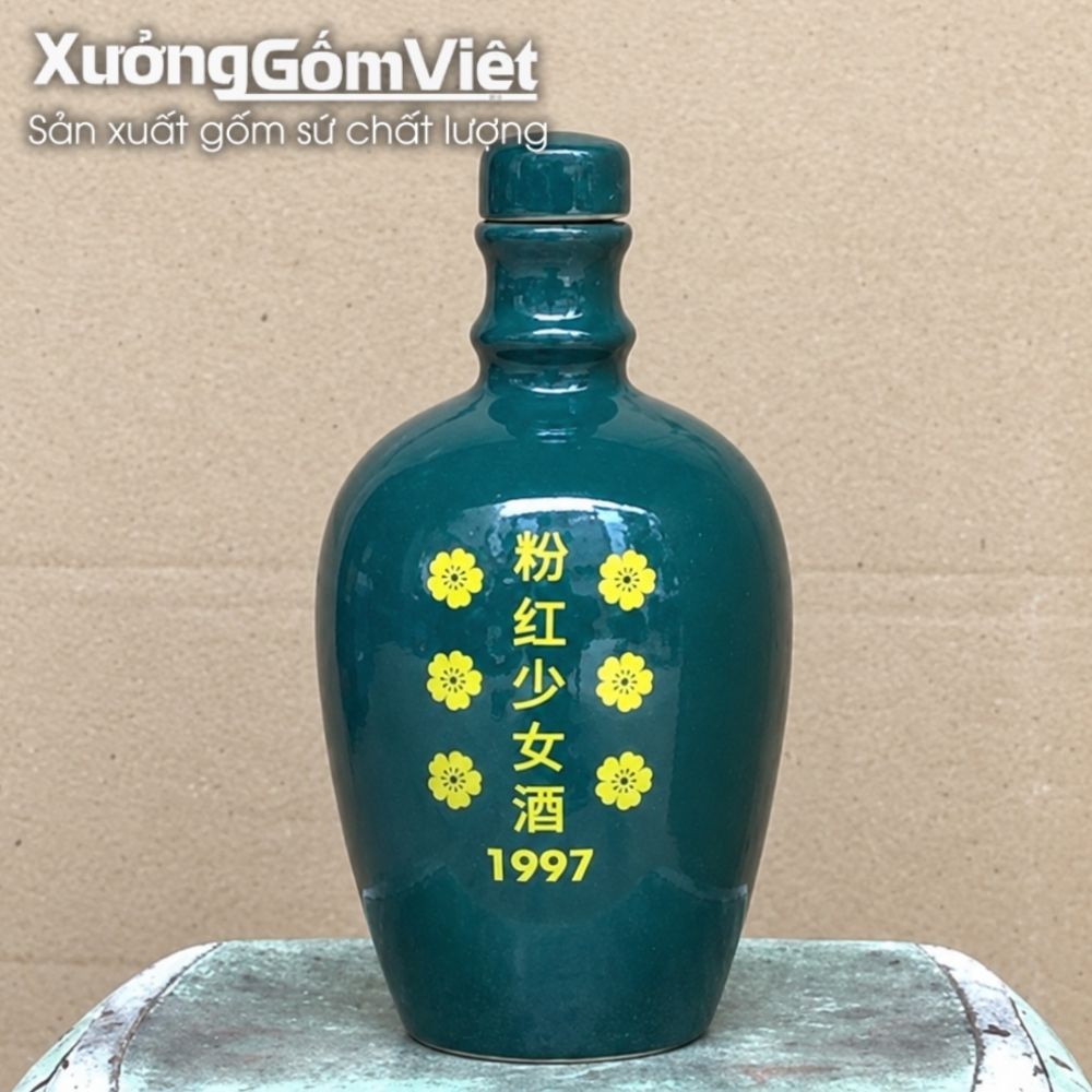 Nậm rượu, chai rượu in logo