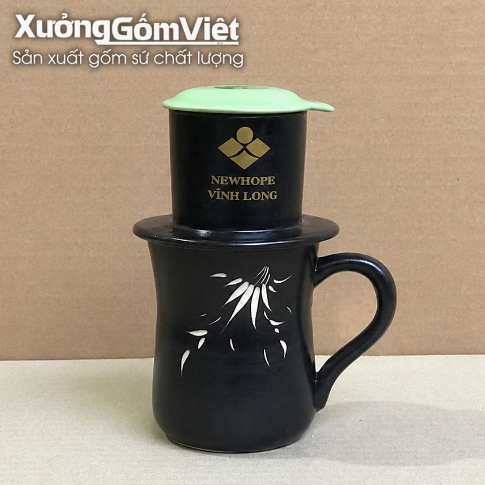 Phin pha cà phê quà tặng in logo