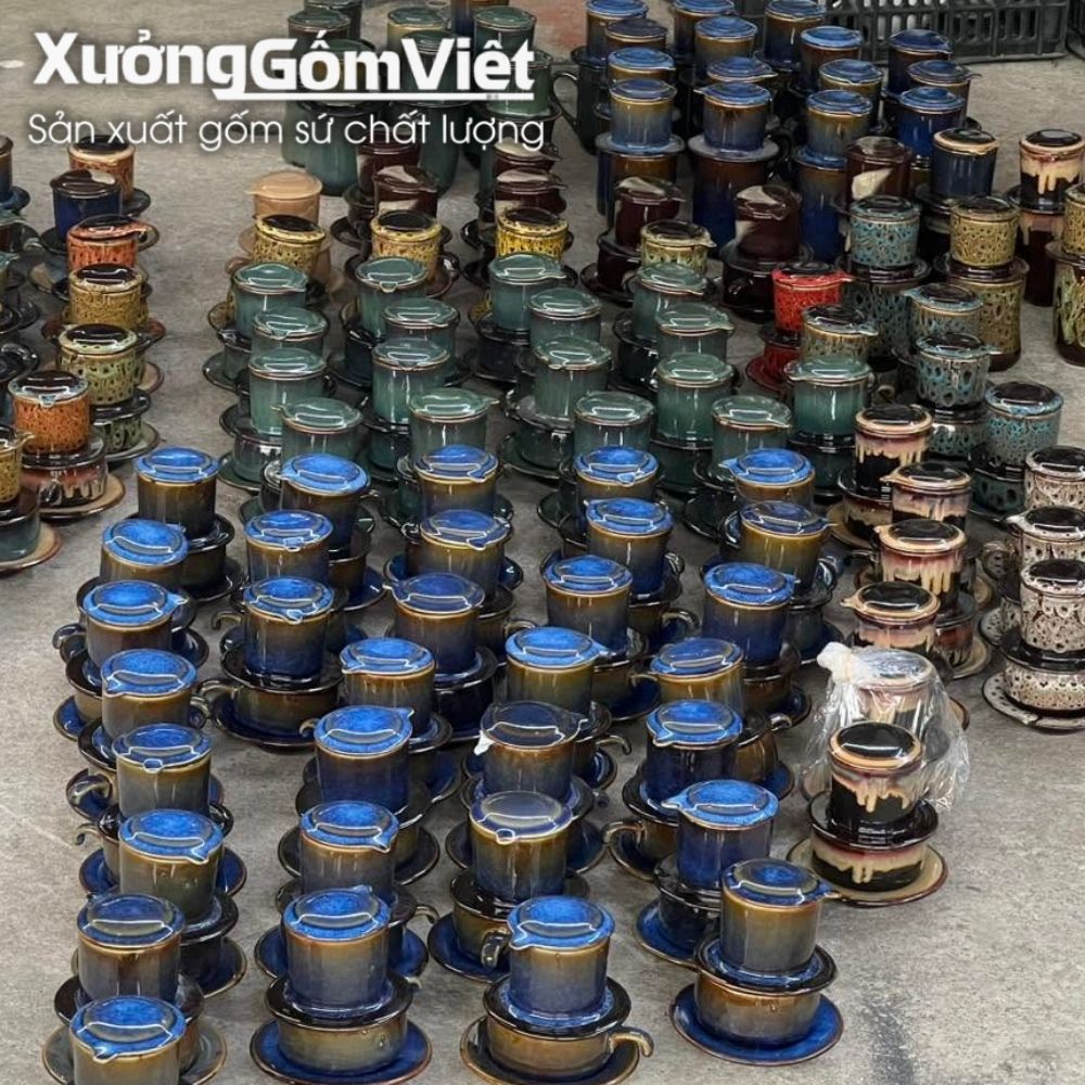 Phin pha cà phê quà tặng in logo
